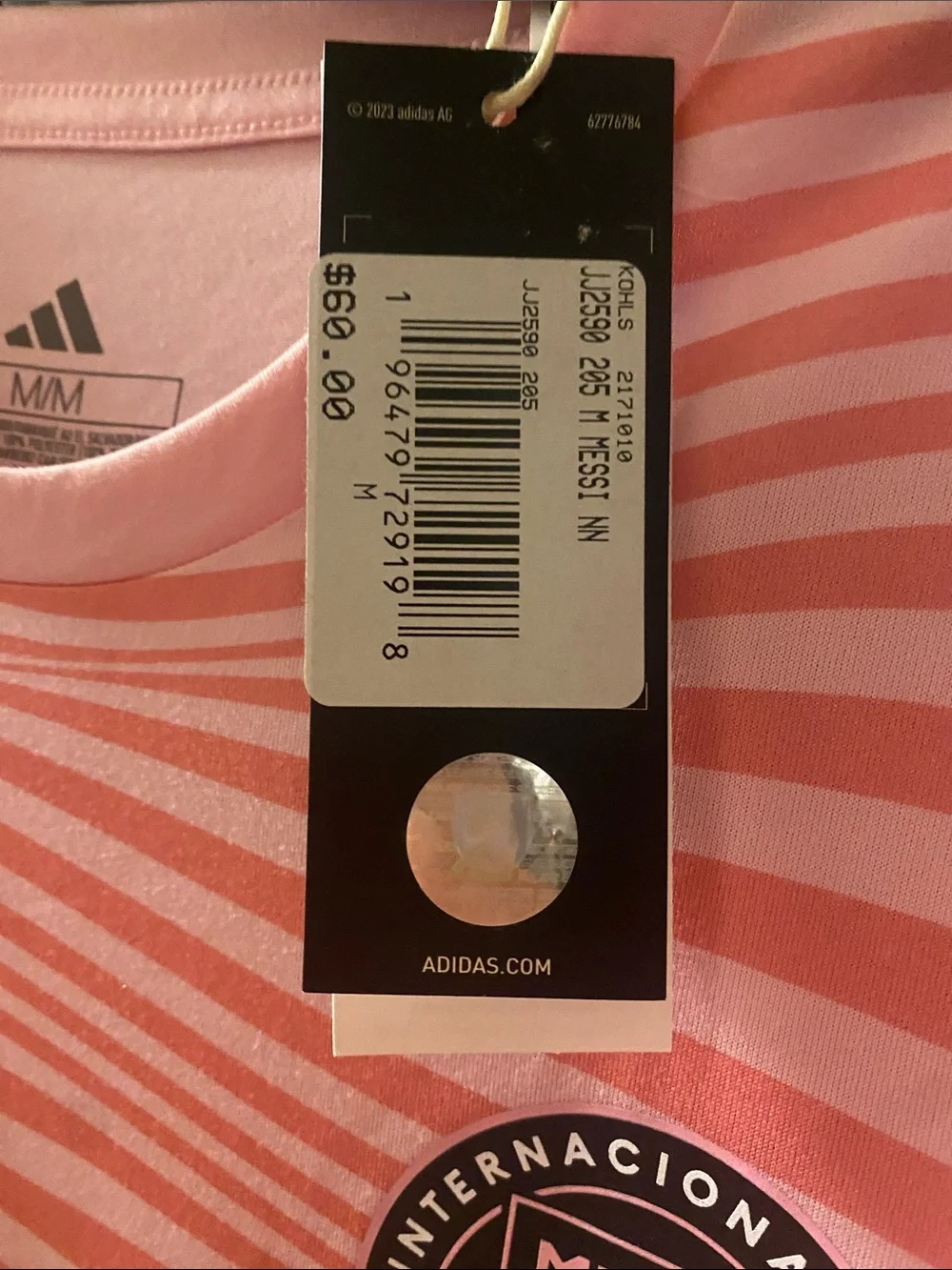 Adidas Adult Inter Miami CF Lionel Messi #10